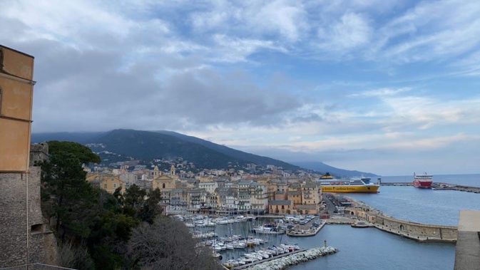 La vue du Mantinum La vue du Mantinum