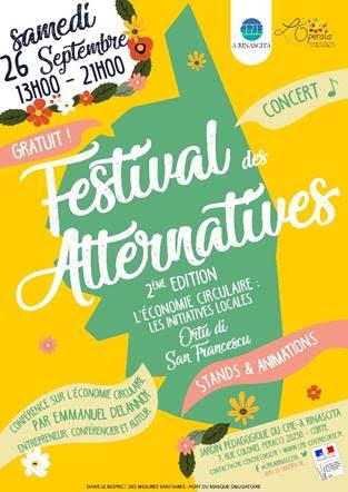 Corte : le Festival des Alternatives c’est le 26 septembre 