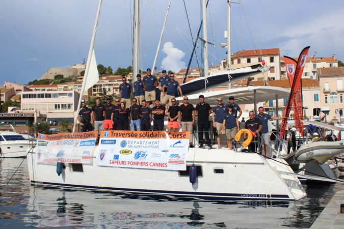 IMAGES - La "Traversée Solidaire Corse" à Calvi