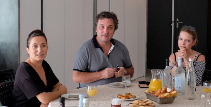 Josepha Giacometti rencontre Ludovic Tézier et la soprano Cassandre Berthon Josepha Giacometti rencontre Ludovic Tézier et la soprano Cassandre Berthon