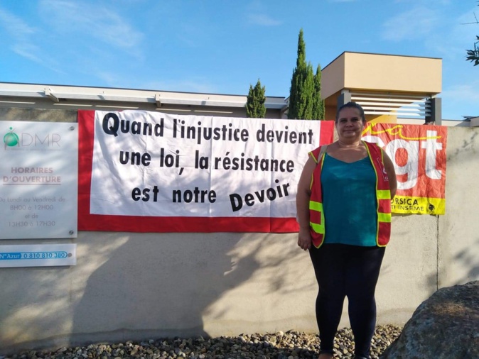 Tout comme le STC, Sandrine Mazeau et la CGT campent sur leur position concernant la prime COVID Tout comme le STC, Sandrine Mazeau et la CGT campent sur leur position concernant la prime COVID