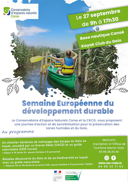 Découvrez le patrimoine naturel du plus long fleuve de Corse lors de la semaine Européene du développement durable !