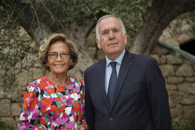 Jean-Jacques Panunzi et sa suppléante Simone Guerrini. Photo Jean-Noel Casanova. Jean-Jacques Panunzi et sa suppléante Simone Guerrini. Photo Jean-Noel Casanova.