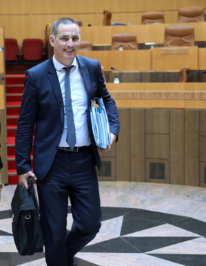 Gilles Simeoni. Photo Michel Luccioni. Gilles Simeoni. Photo Michel Luccioni.