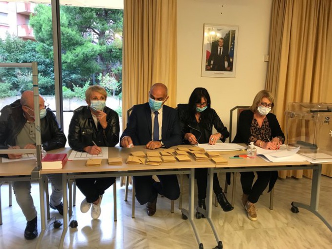 Dépouillement du premier tour Dépouillement du premier tour