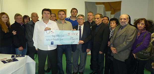 " Furiani 20 ans " : 20 000 € pour les hôpitaux de Bastia et d'Ajaccio