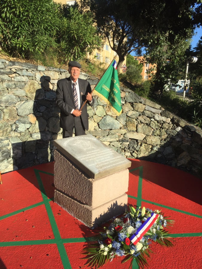 Hommage aux Goumiers à Montesoro