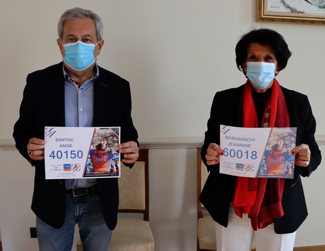 Ange Santini et Jeanine Maraninchi