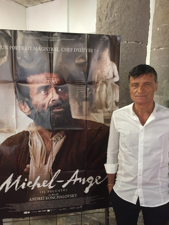 Alberto Testone, Michel-Ange dans le long métrage du réalisateur russe Andreï Konchalovsky.