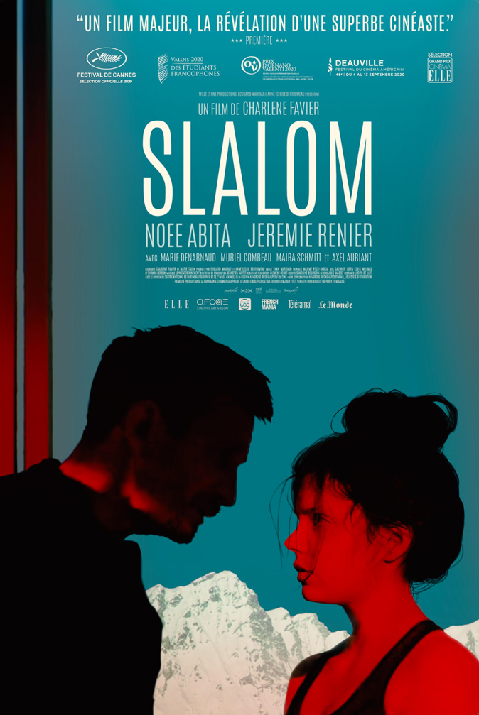 Affiche de « Slalom » avec Noée Abita ©Jour2fête Affiche de « Slalom » avec Noée Abita ©Jour2fête