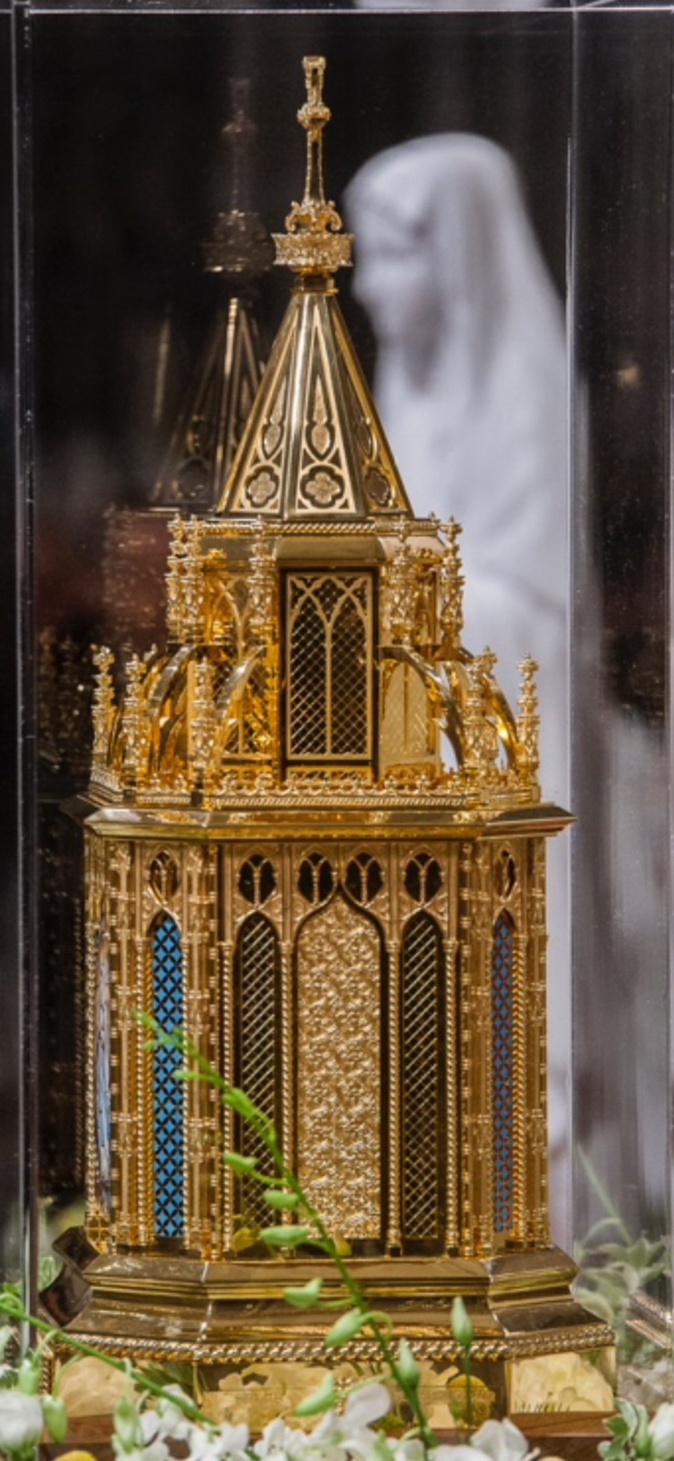 Le Reliquaire qui sera exposé à Bastia du 2 au 18 février 2021 Le Reliquaire qui sera exposé à Bastia du 2 au 18 février 2021
