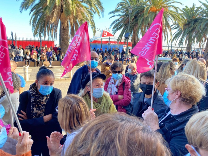 L'hommage de Bastia à Samuel Paty L'hommage de Bastia à Samuel Paty