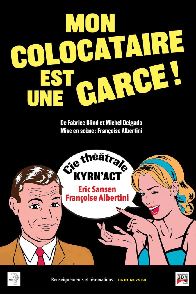 « Mon colocataire est une garce» au théâtre San Angelo à Bastia « Mon colocataire est une garce» au théâtre San Angelo à Bastia