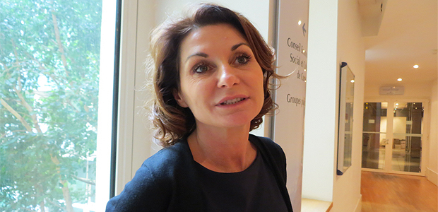 Les premiers pas de la nouvelle élue UMP, Valérie Mermet, à l’Assemblée de Corse