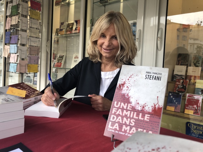 Marie-Françoise Stéfani journaliste et auteur de "Une famille dans la mafia" ©Michel Luccioni