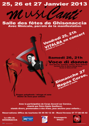 Ghisonaccia : Bientôt la 3e édition du festival MUsiCanti