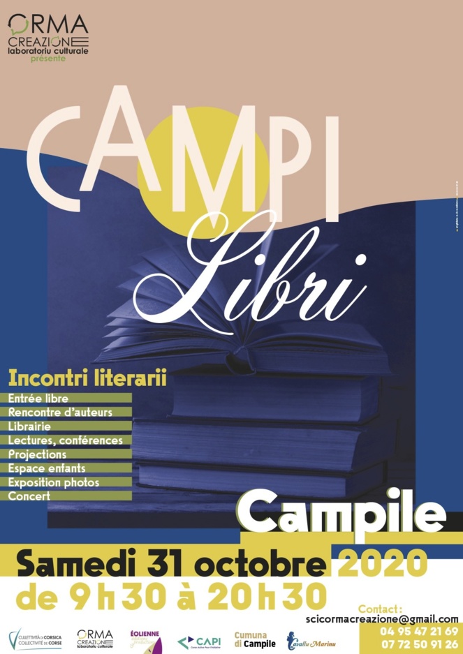 Campilibri, les rencontres littéraires de Campile vous donnent rendez-vous le  31 octobre