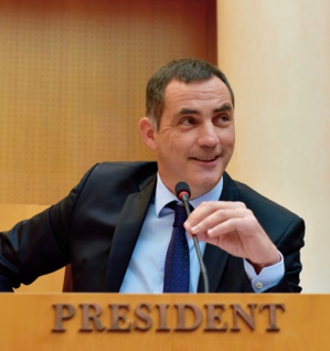 Gilles Simeoni, président du Conseil exécutif de Corse. Photo d'archive Michel Luccioni.