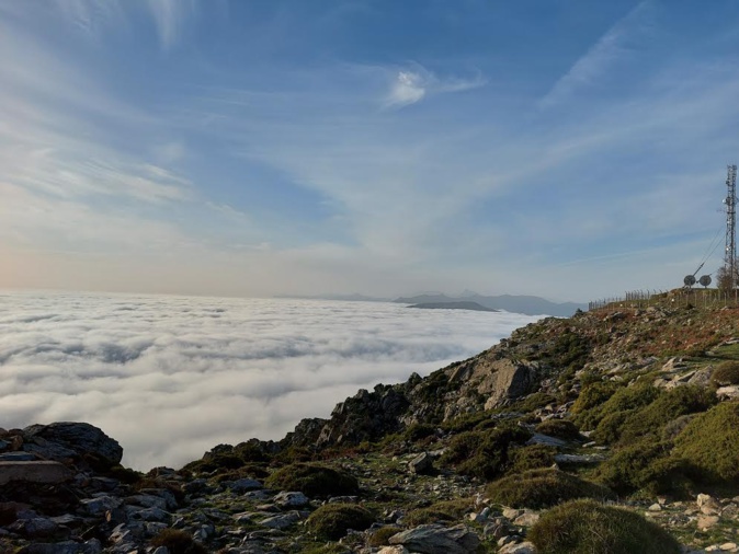 Dans les nuagesau Pignu (Jean-Marc Valery)