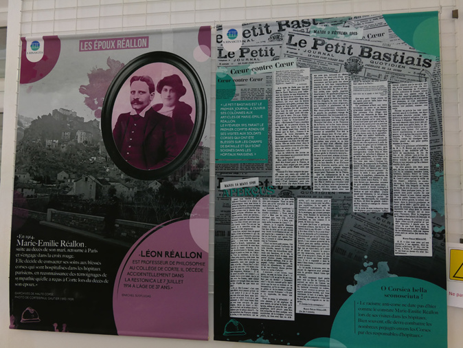 Corte : une exposition consacrée à Marie-Emilie Réallon, "l’infirmière des blessés corses de la Grande Guerre" Corte : une exposition consacrée à Marie-Emilie Réallon, "l’infirmière des blessés corses de la Grande Guerre"