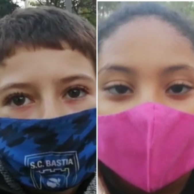 VIDEO - Masque à l’école : « je n’arrive pas bien à respirer mais j'arrive à le supporter » VIDEO - Masque à l’école : « je n’arrive pas bien à respirer mais j'arrive à le supporter »
