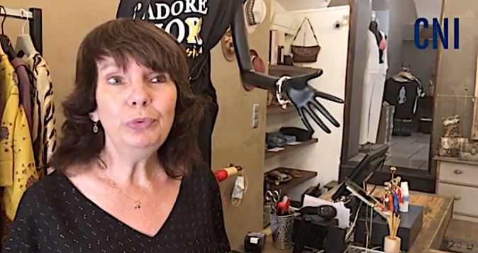 Marina Fondacci, présidente de la Fédération des associations du centre-ville d’Ajacci Marina Fondacci, présidente de la Fédération des associations du centre-ville d’Ajacci