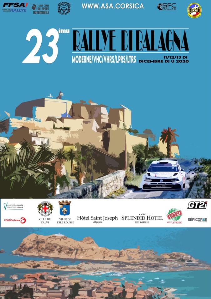 Le rallye de Balagne devrait être maintenu du 18 au 20 décembre Le rallye de Balagne devrait être maintenu du 18 au 20 décembre
