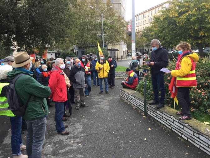 Bastia : rassemblement contre le projet de loi sur la «Sécurité globale » Bastia : rassemblement contre le projet de loi sur la «Sécurité globale »