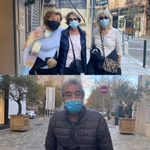 Régine, Janine et Angèle âgées de 74, 75 et 76 ans et Jean-Pierre, 79 ans. Régine, Janine et Angèle âgées de 74, 75 et 76 ans et Jean-Pierre, 79 ans.