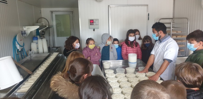 Les élèves d'Oletta découvrent les produits locaux. Les élèves d'Oletta découvrent les produits locaux.