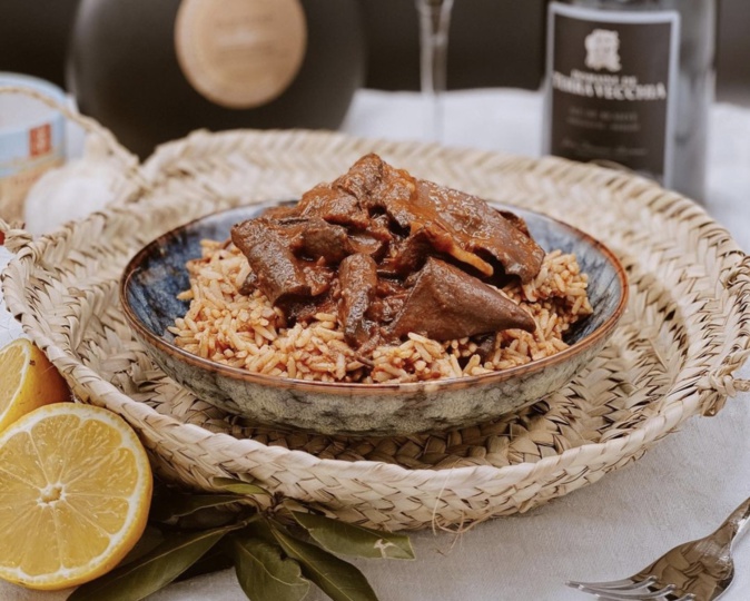 A table : calamars au vin rouge et sauce tomate avec… La petite cuisine de Marie A table : calamars au vin rouge et sauce tomate avec… La petite cuisine de Marie