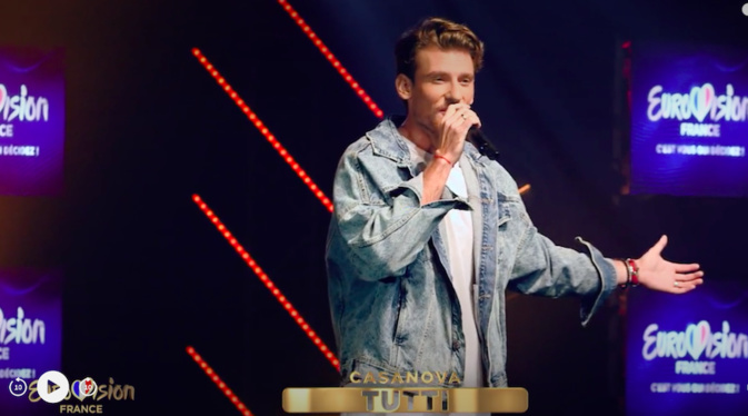 Casanova, pourrait représenter la Corse à l'Eurovision. Photo France télévision. Casanova, pourrait représenter la Corse à l'Eurovision. Photo France télévision.
