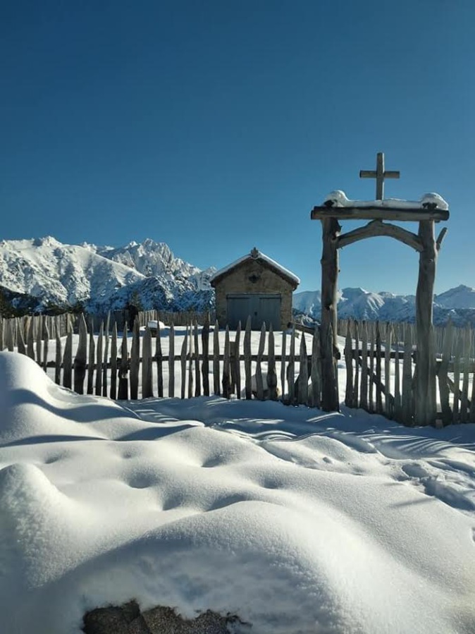 La photo du jour : San Eliseu, les pieds dans la neige