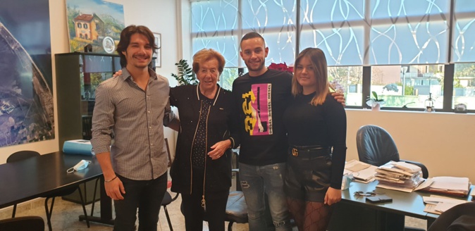 G.Le Van, Anne-Marie Natali, S.Da Costa et C.Sampieri G.Le Van, Anne-Marie Natali, S.Da Costa et C.Sampieri