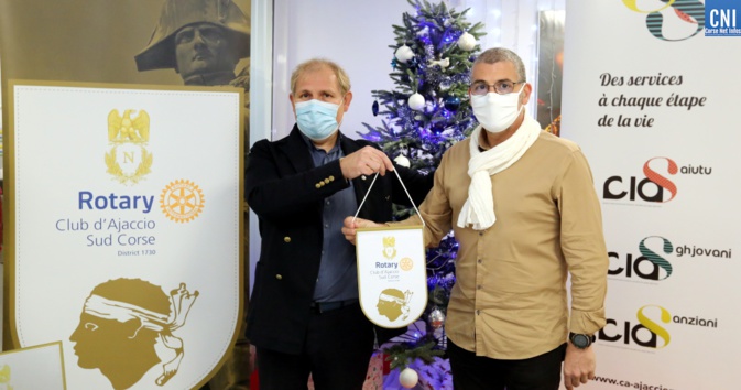 Le Rotary club Ajaccio Sud-Corse et le CIAS apportent une aide à 224 familles en difficulté