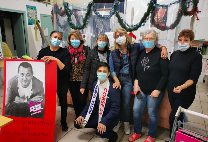 Un premier don du Comité Mister France Corse aux restos du cœur Un premier don du Comité Mister France Corse aux restos du cœur