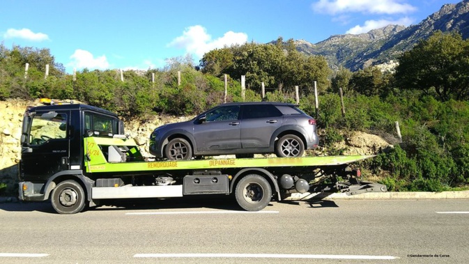 Photo page Facebook Gendarmerie Nationale de Corse Photo page Facebook Gendarmerie Nationale de Corse