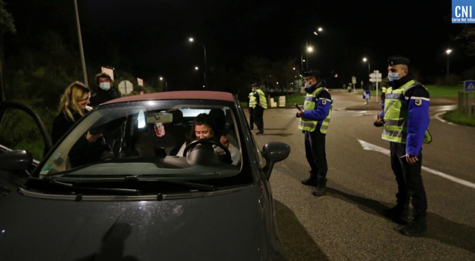 Nouvel An sous couvre-feu : 38 verbalisations en Corse