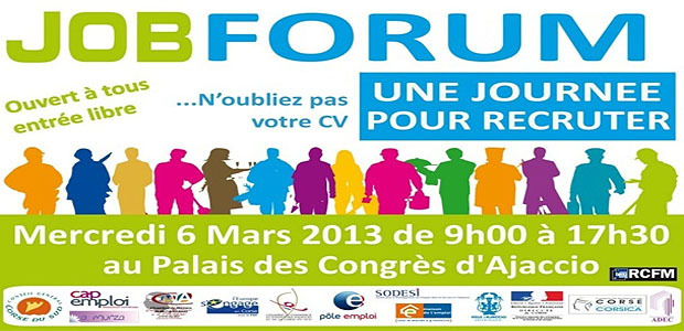 Job Forum le 6 mars 2013