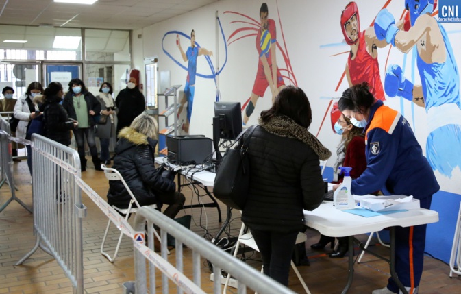 Le gymnase Pascal Rossini à Ajaccio. Photo : Michel Luccioni Le gymnase Pascal Rossini à Ajaccio. Photo : Michel Luccioni