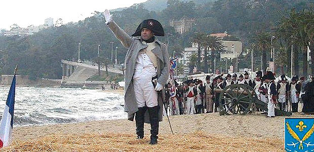 Commémoration du débarquement de Napoléon à Golfe-Juan