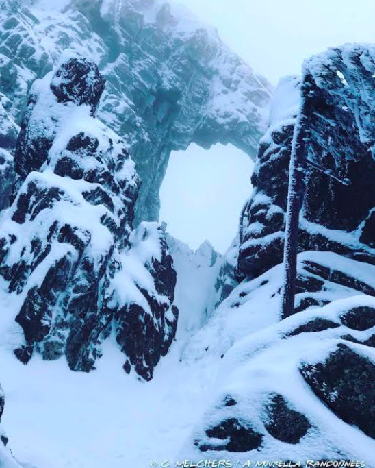 La photo du jour :  Le Cumpuleddu en habits d'hiver