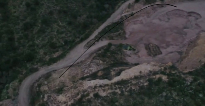 La vue du site. La vue du site.