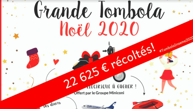 Un résultat exceptionnel pour la Tombola de Noël d'Inseme Un résultat exceptionnel pour la Tombola de Noël d'Inseme