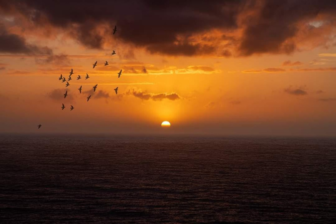 La photo du jour : coucher de soleil à Cargèse