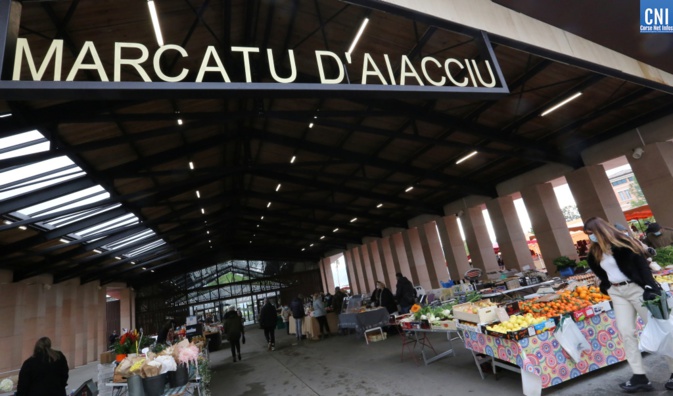 Le marché d'Ajaccio. (PhotoMichel Luccioni)