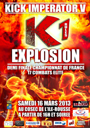 Kick Imperator 5/K1 Rules Explosion samedi à L'Île-Rousse !