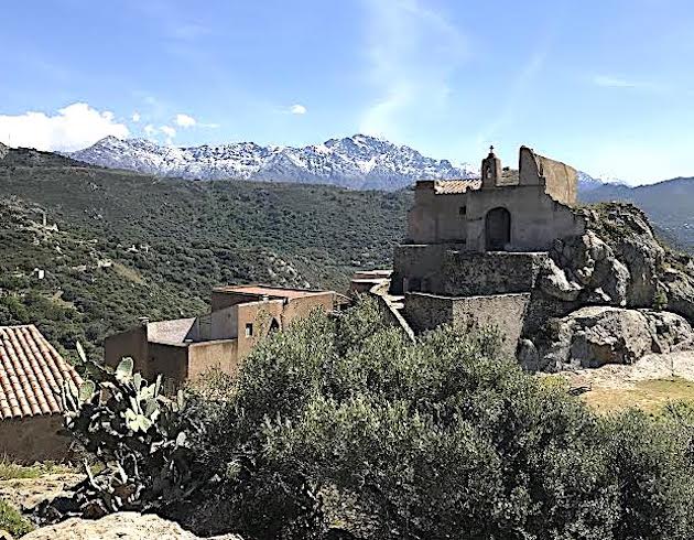 La photo du jour : Notre-Dame des sept douleurs de Corbara