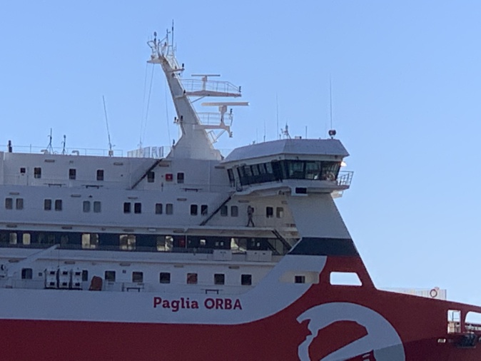 Avarie du" Paglia Orba" : le navire immobilisé dans le port de Bastia Avarie du" Paglia Orba" : le navire immobilisé dans le port de Bastia