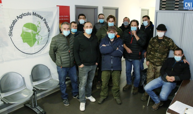 Occupation de l’ODARC à Ajaccio : la satisfaction mesurée d’A Mossa Paisana après la rencontre avec Lionel Mortini Occupation de l’ODARC à Ajaccio : la satisfaction mesurée d’A Mossa Paisana après la rencontre avec Lionel Mortini